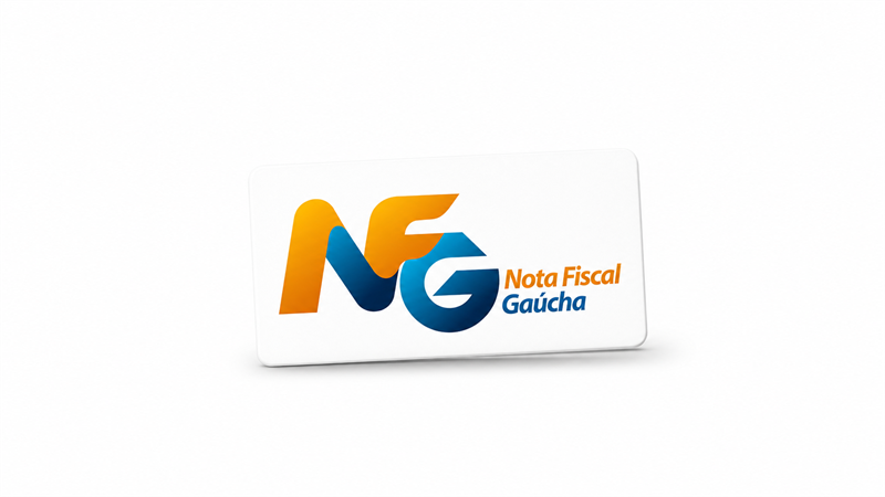 &Iacute;cone oficial do NFG e Devolve ICMS, com a marca preservada sobre fundo branco.